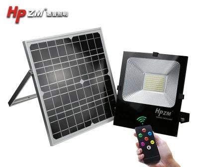 Rechargeable Solar Flood Lighting 25W 40W 60W 200W 100W Solar LED Flood Light