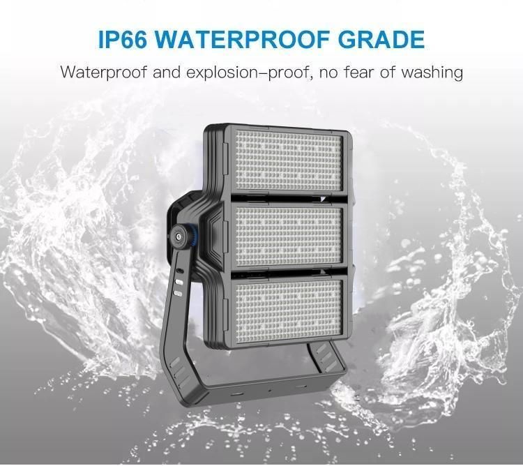 1500W Ultra Bright Moisture Proof LED Stadium Light for Wharf