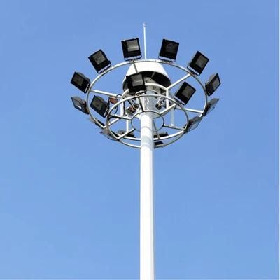 Stadium Port Highway High Mast Lighting 15m~45m Customized Light High Quality