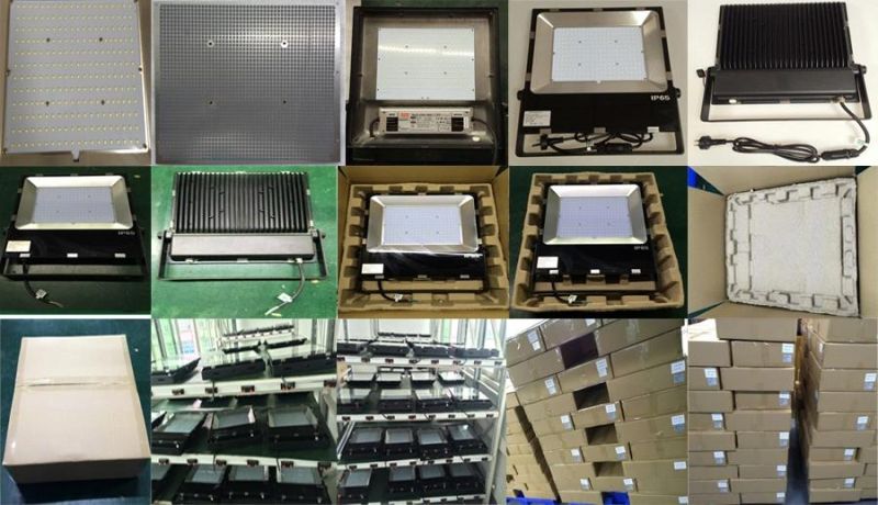 Outdoor Lighting 10W/20W/30W/50W/100W/150W/200W Ultra-Thin Floodlight AC100-277V LED Flood Light New Model