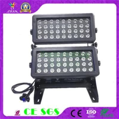 Outdoor DMX 72X12W LED City Color Light Wall Washer