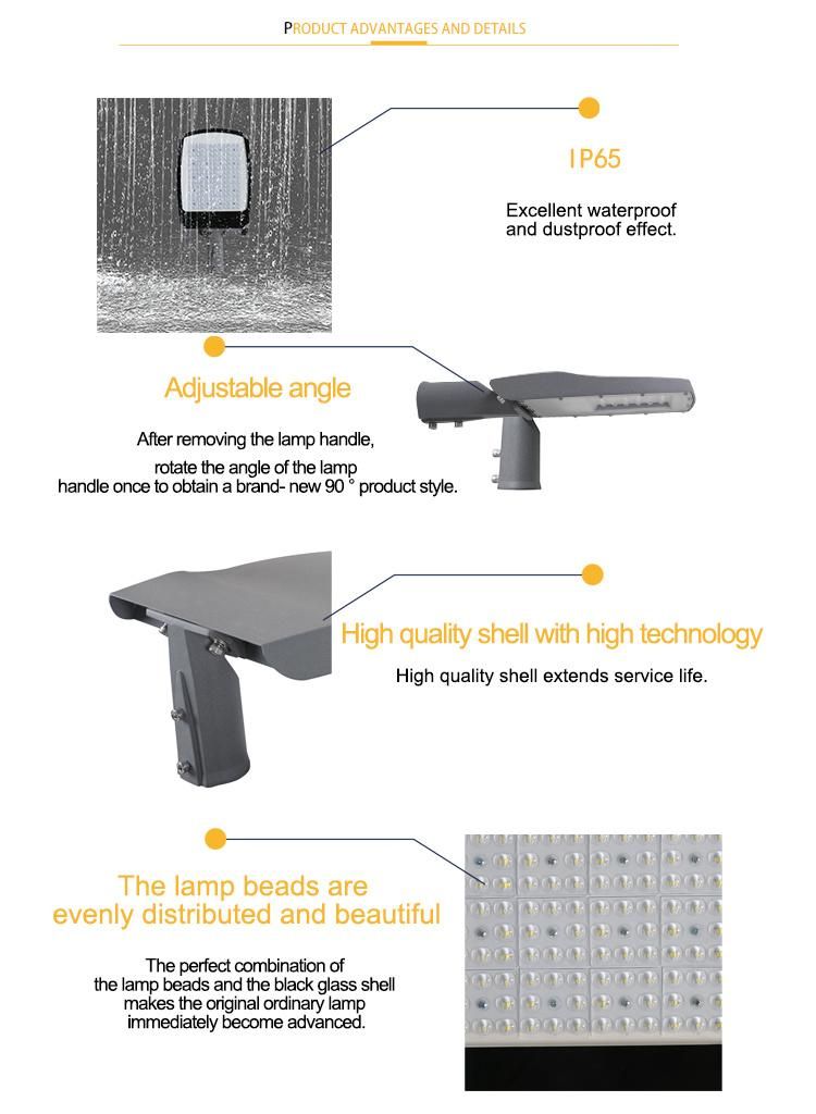 Ik08 100W Waterproof Explosionproof IP65 LED Module Street Light