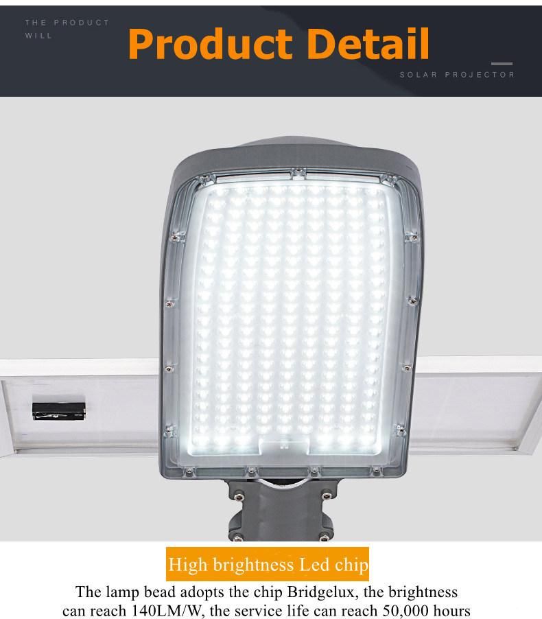 Economical Remote Control Waterproof Outdoor 50W LED Solar Street Light