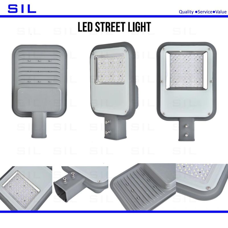 LED Streetlight Mean Well IP65 Parking Lot 50W 100W 150W Smart Roadway Shoebox Lamp Good Price 50W LED Street Light