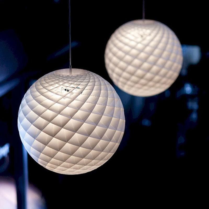 2022 Nordic Design Grid Ball Moon Chandelier LED Light for Living Room Dining Bedroom Indoor Decorative Lighting Pendant Light