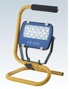 GS, CE Portable IP54 10W LED Flood Light for Outdoor with Cable &Plug