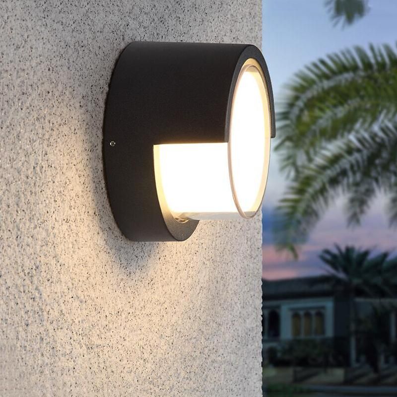 Modern Outdoor Balcony Outdoor Wall Lamp LED Simple Waterproof Wall Light (WH-HR-33)