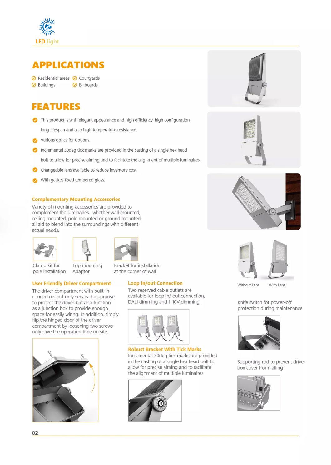 High Power SMD LED Wall Hanging Flood Light IP66