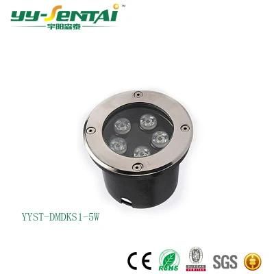 High Quality Waterproof Recessed Light 5W LED Underground/Inground Light