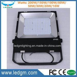 Outdoor IP65 120lm/W Slim LED Floodlight 50W 30W 20W 10W SMD LED Proiettore