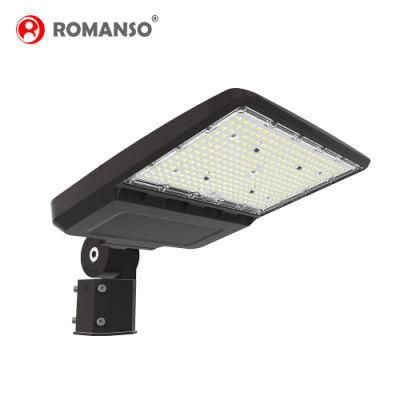 Romanso 5years Warranty 60W 150W 200W 240W Road Lamp Dusk Waterproof 300W Shoebox Light
