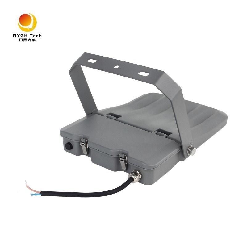 Rygh Die Cast Aluminum 100W Outdoor IP66 Shoebox LED Flood Light 100 Watts