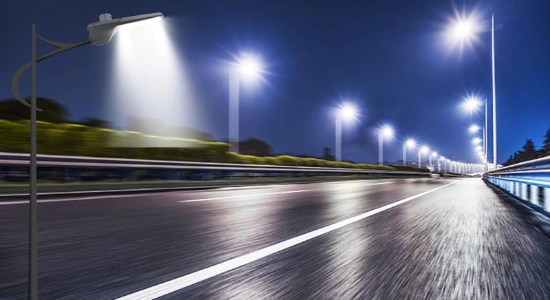 Outdoor Smart Lighting 40W 50W 60W 80W 100W 120W 150W 5 Years Warranty 130-160 Lm/W LED Street Light 3030/5050 SMD with Lens