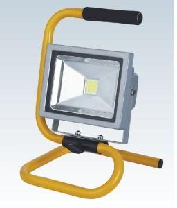 GS, CE Waterproof S-Style Portable IP65 20W LED Floodlight with Cable and Plug