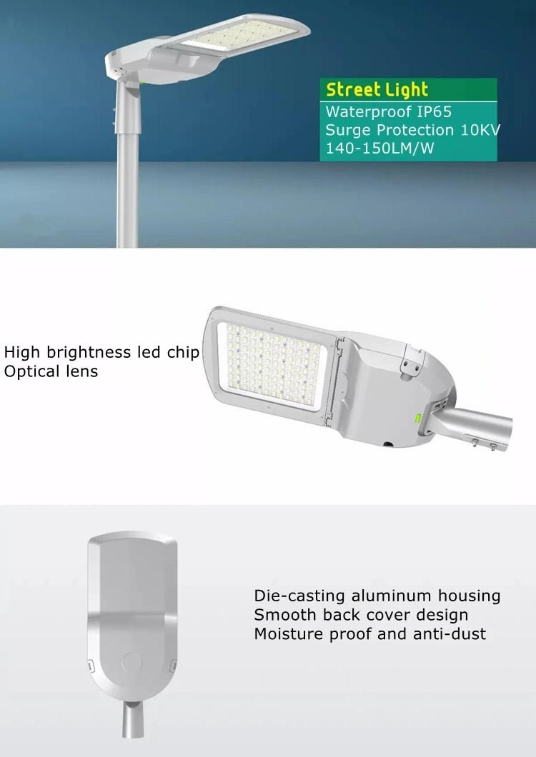 Inventronics Driver High Brightness LED Chip 140-150lm/W 150W LED Streetlight