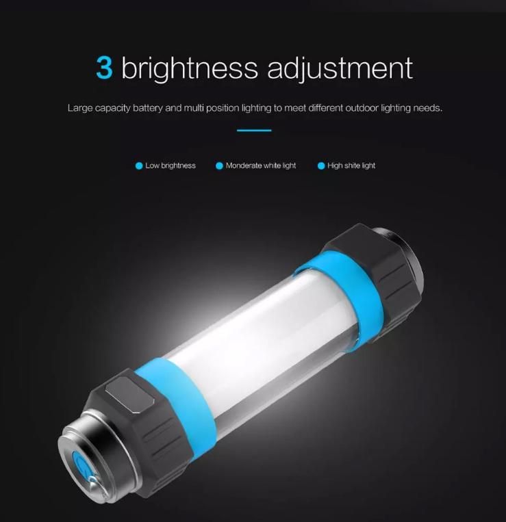 Waterproof LED Flashlight Mosquito Repellent Emergency Multifunction Camping Light