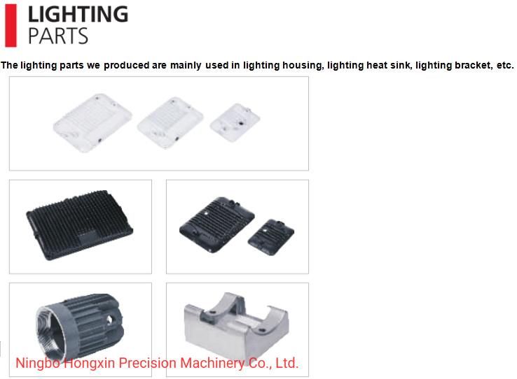 OEM ODM Customized Aluminum Alloy Die Casting Lighting Housing