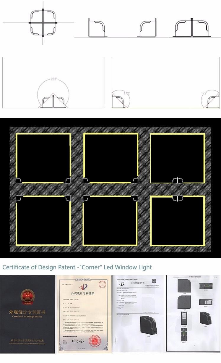 Waterproof DMX LED Wall Washer RGB DMX512 Window Light
