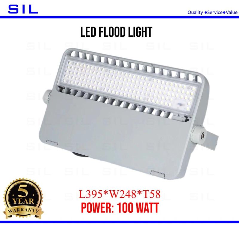 High Power SMD CE RoHS TUV Outdoor Tunnel Stadium Logistics Operation Center 100W LED Flood Light