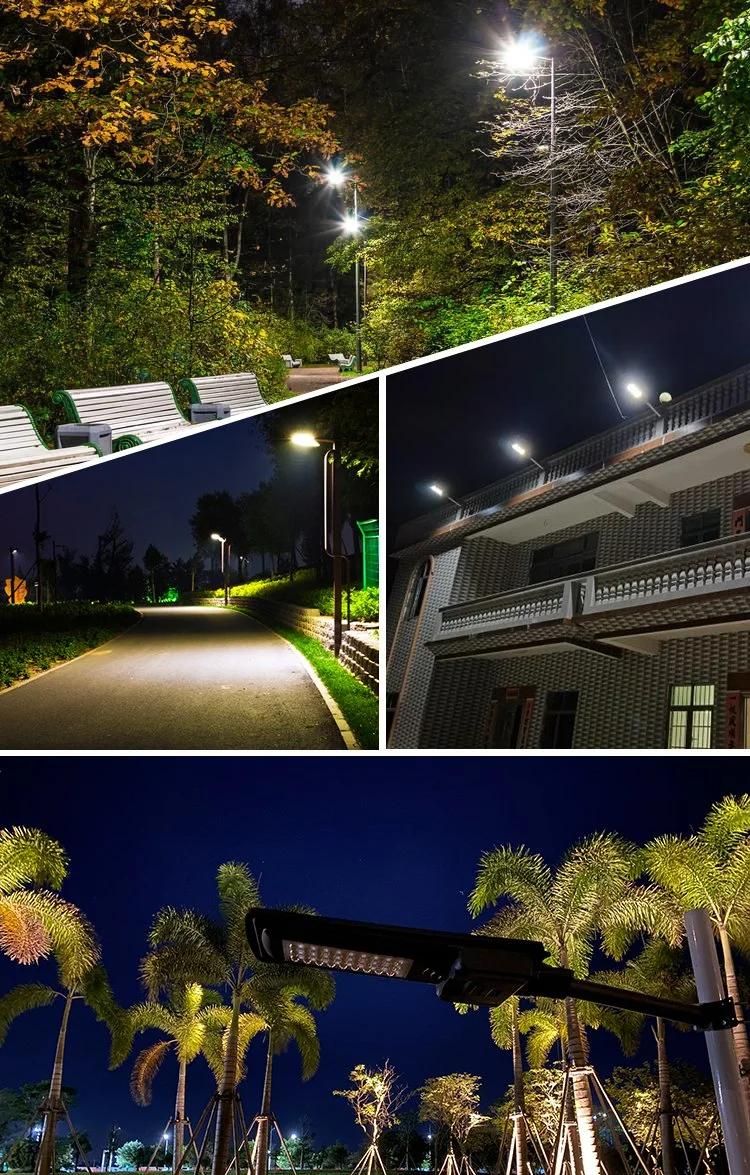 Bspro Competitive Price Waterproof IP65 LED Outdoor Lighting 30W All in One Solar Street Lights