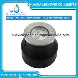 Stainless Steel 9W RGB LED Inground Underwater Light