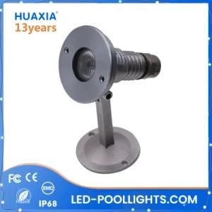 12V/24V DC 1W/3W LED Underwater Spot Light with Ce RoHS