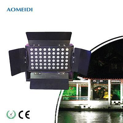 LED City Colorful Light IP20 Indoor DMX 54*3W LED Wall Washer Light