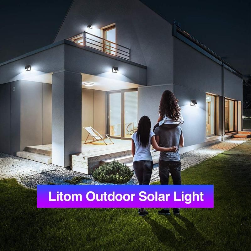 5W Outdoor Lighting Garden Lights 22LED Motion Sensor IP65 Waterproof Solar Wall Light