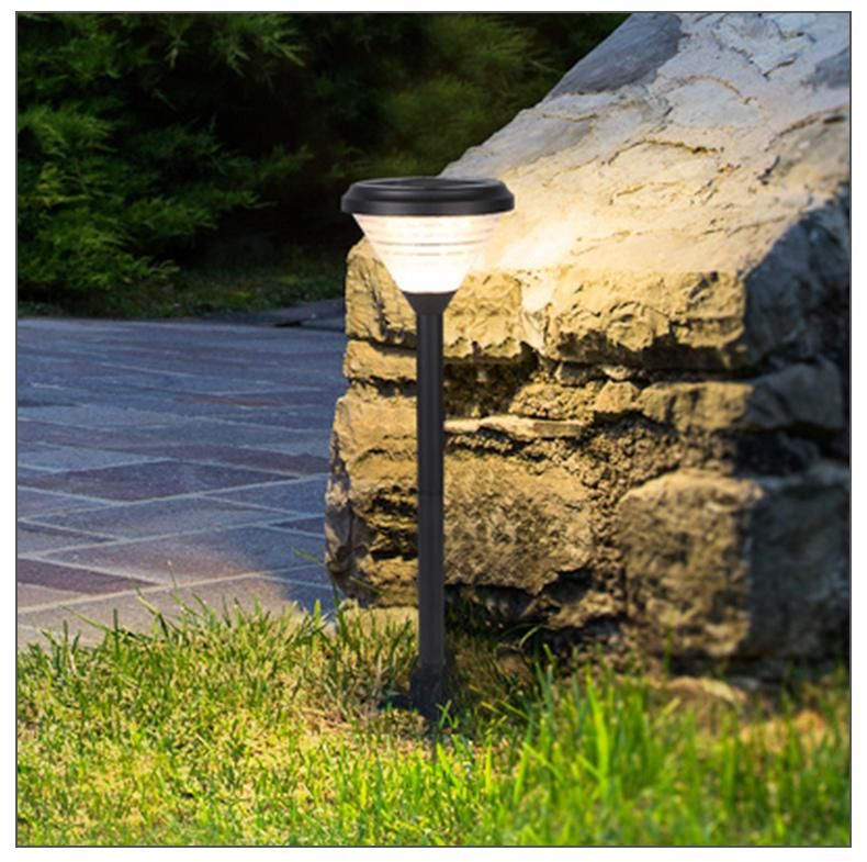 Solar Decorative Lawn Lamp Hourglass Black Cable-Free Garden Villa Residential Lighting Lamps