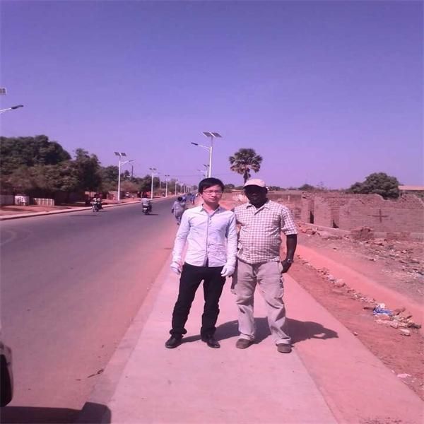 21years Factory Integrated Solar LED Street Lights for Government Project* Road Lighting
