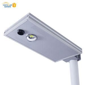 Integrated All in One Solar Street Light Motion Sensor LED Solar Garden Light 10W