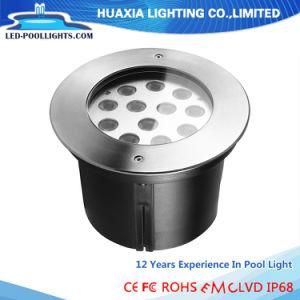 Huaxia 316ss 12W 36W IP68 Recessed Underground Lamp LED Underwater Swimming Pool Light