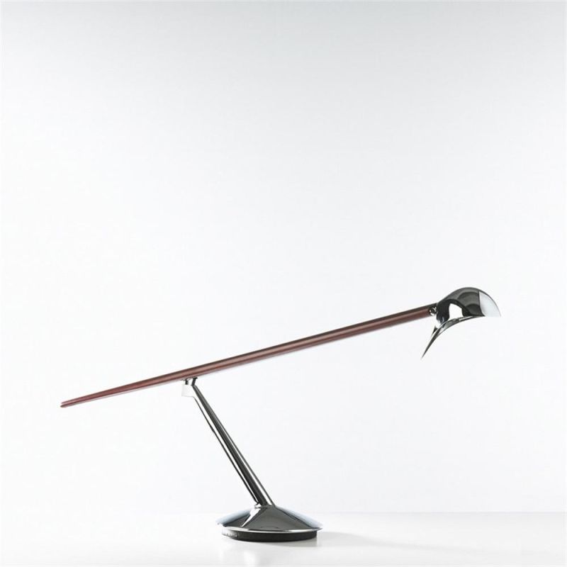 Bluebird T Classic Metal Shade Table Lamp Art Design Illumination Contemporary Desk Light
