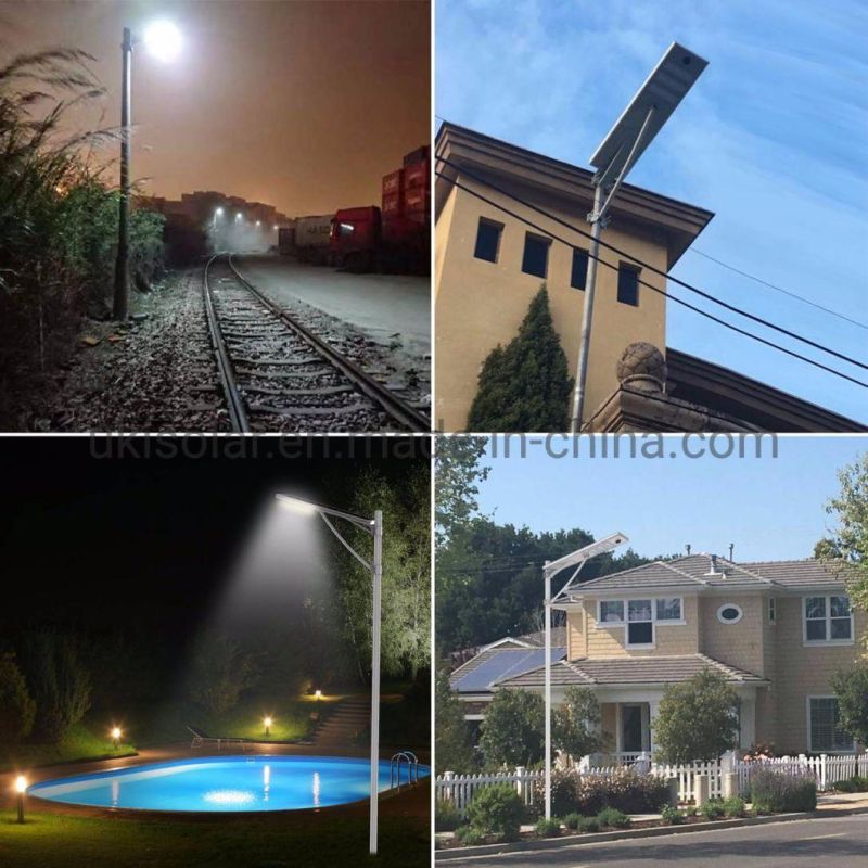 Ukisolar Factory Somalia Niger Benin Ghana 100W 120W Solar Light Outdoor