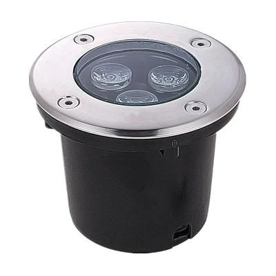 Outdoor Spot Pathway Waterproof Recessed Round Square LED Underground Lighting Deck Inground Light for Garden Landscape