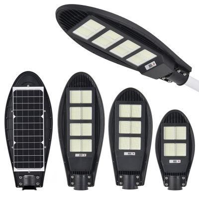 High Power Outdoor Streetlight Motion Sensor Automatic All in One Integrated 200W LED Solar Street Light Price