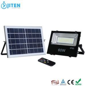 60W Outdoor Industrial Lighting High Power LED Flood Light with Solar Panel System