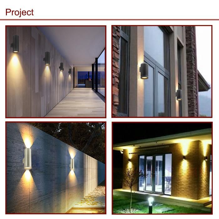 Waterproof Outside Exterior Shade Housing LED Wall Light for Hotel Decoration