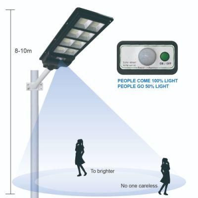 Ala Long Life LED Street Light Park Road Sport ABS 400W Solar Street Light