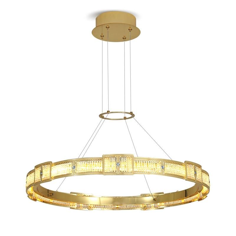 2022 Modern Hanging Bedroom Living Room Decor Circle Rings Ceiling Pendant Lights