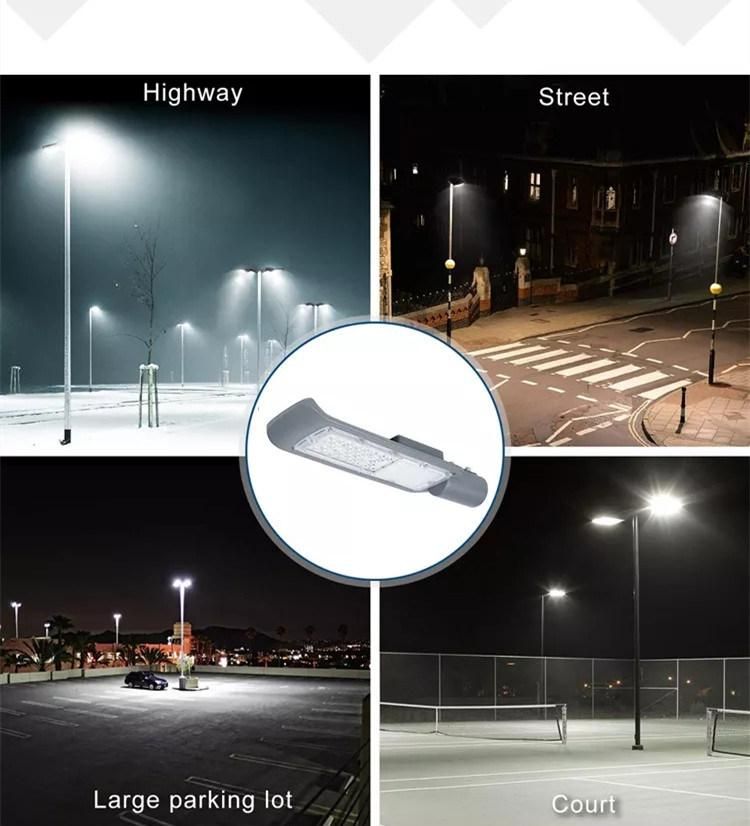 2022 110lm/W Small Watts AC90-265V PF0.97 IP65 2 Years Warranty Bulk Order LED Street Light