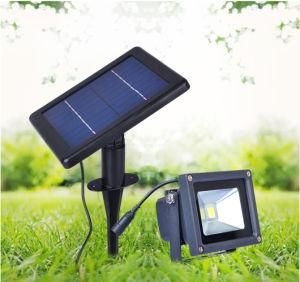High Quality Factory Price 10W Solar LED Flood Light with PIR