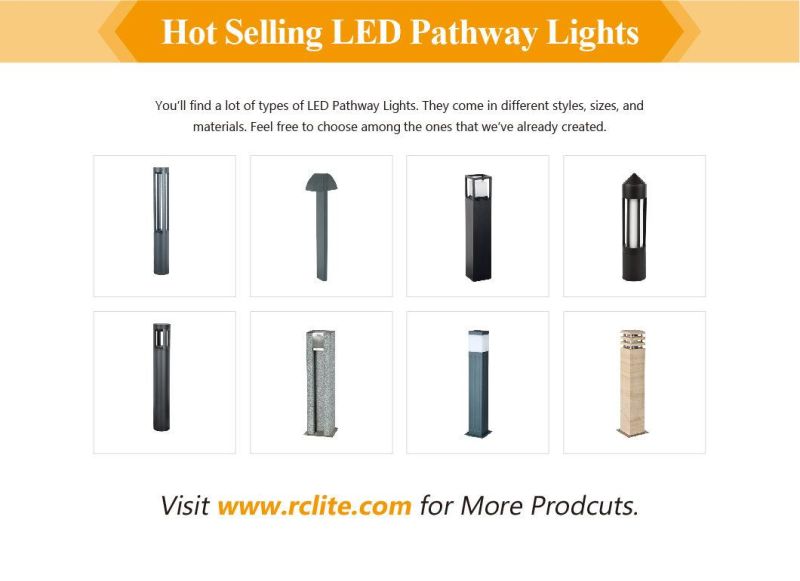 Outdoor Exterior Commercial/Residential Low-Voltage 12V/Line Voltage/Solar LED Landscape Garden Driveway Pathway Lawn Bollard Lights