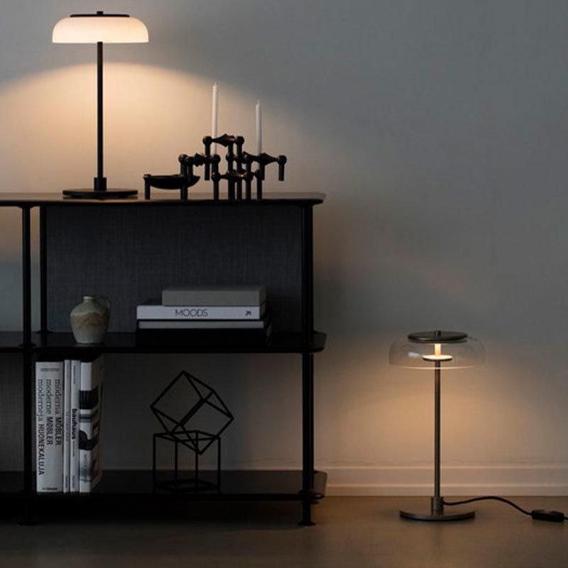 2022 High Quality Nordic Retro Metal Floor Lamp Glass Vertical Corner Sofa LED Table Lamp