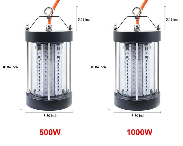 Chinese Manufacturer Wholesale 60W Underwater LED Fishing Light