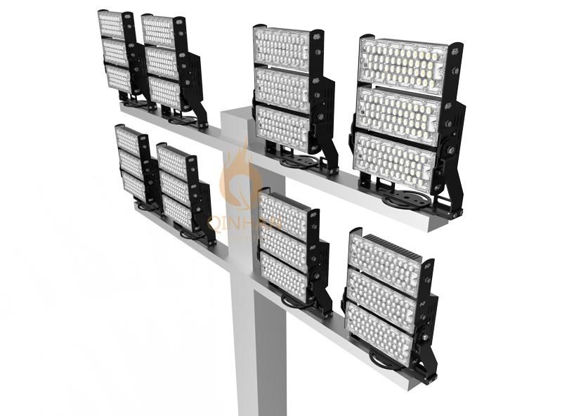 Dali 0-10V Dimmable SMD Solar LED Flood Light for Outdoor Football Field Stadium Tennis Sport Court High Mast Lighting 100W 200W 300W 400W 600W 800W 1000W