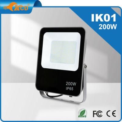 Ultra Thin Hot Selling High Power 20W 30W 50W 100W 150W 200W Flood Light 20000 Lumen IP65 Rechargeable Outdoor Floodlight for Garden