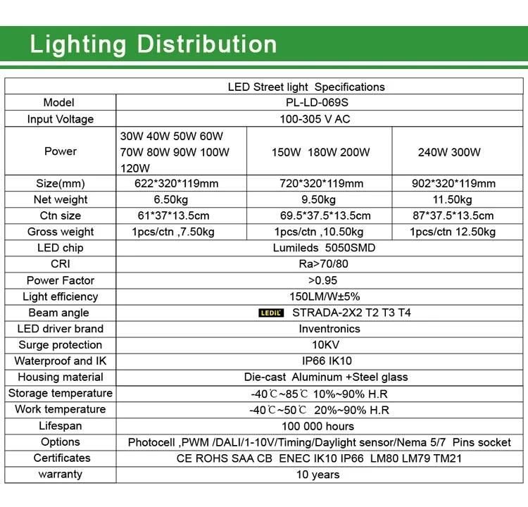 China Supplier Waterproof Road Lamp 70W Solar LED Street Light Outdoor