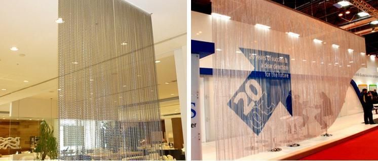Various of Patterns Chain Link Curtain for Lamp Decoration