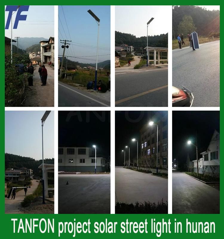 2017 New Design Integrated 20W/30W Solar LED Street Light USA Lamp